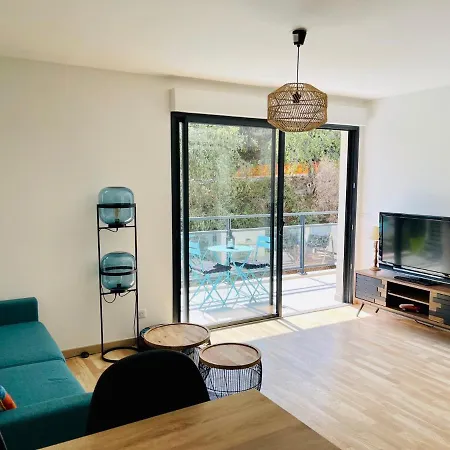 Apartmán T2 Grand Standing Neuf - Centre Et Plages - 4 Personnes - Parking Prive *